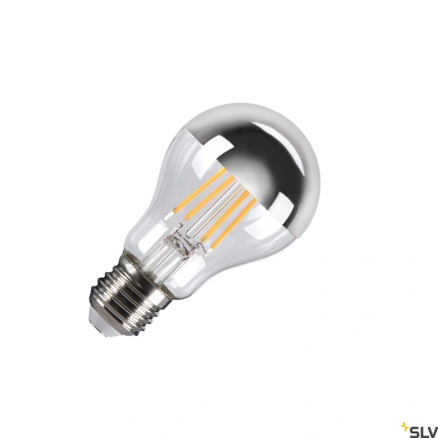 A60 E27 Mirrorhead, LED Lm chrom 7,5W 2,7K CRI90 180°