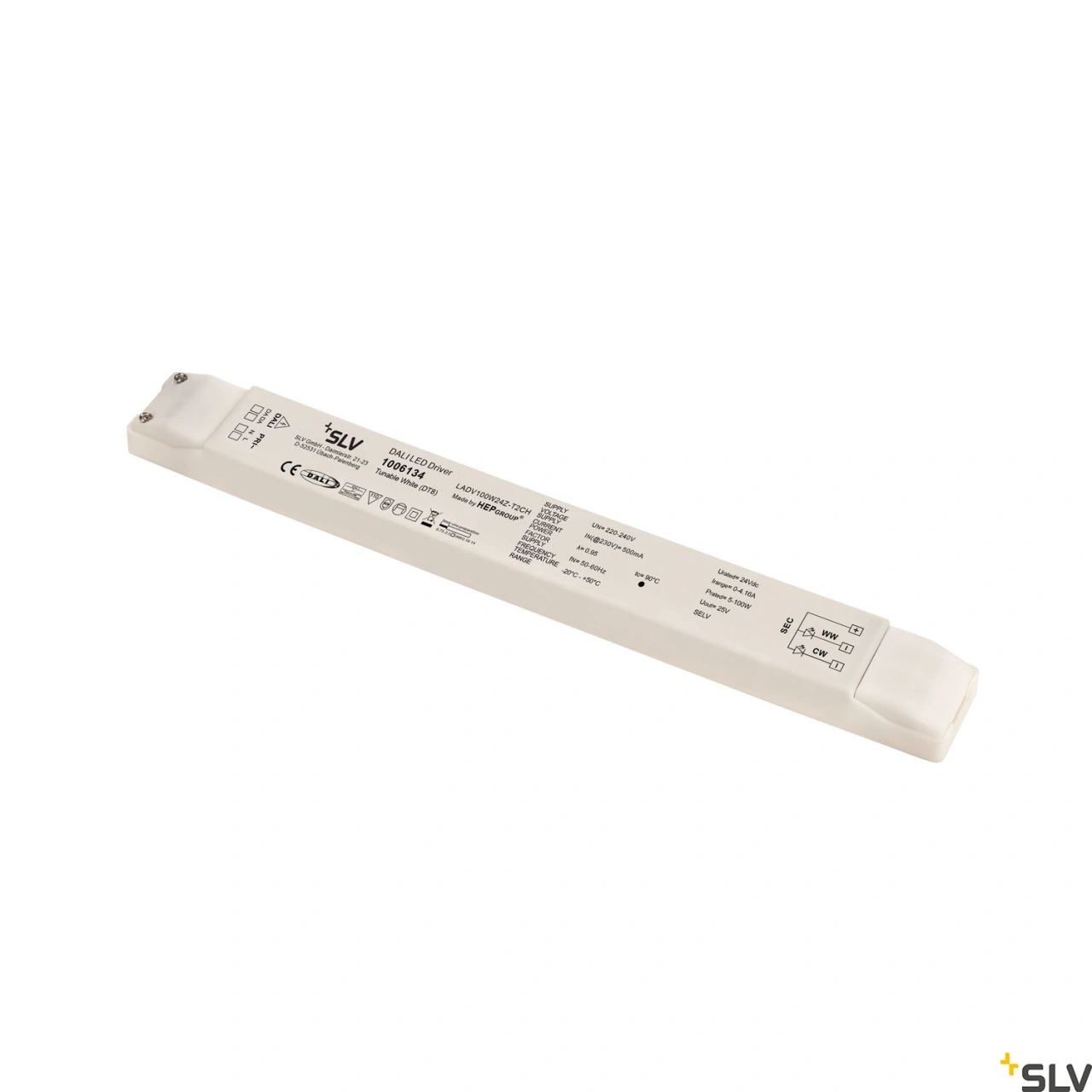 LED alimentare, 100W DALI 24V 2 Kanal Tunable