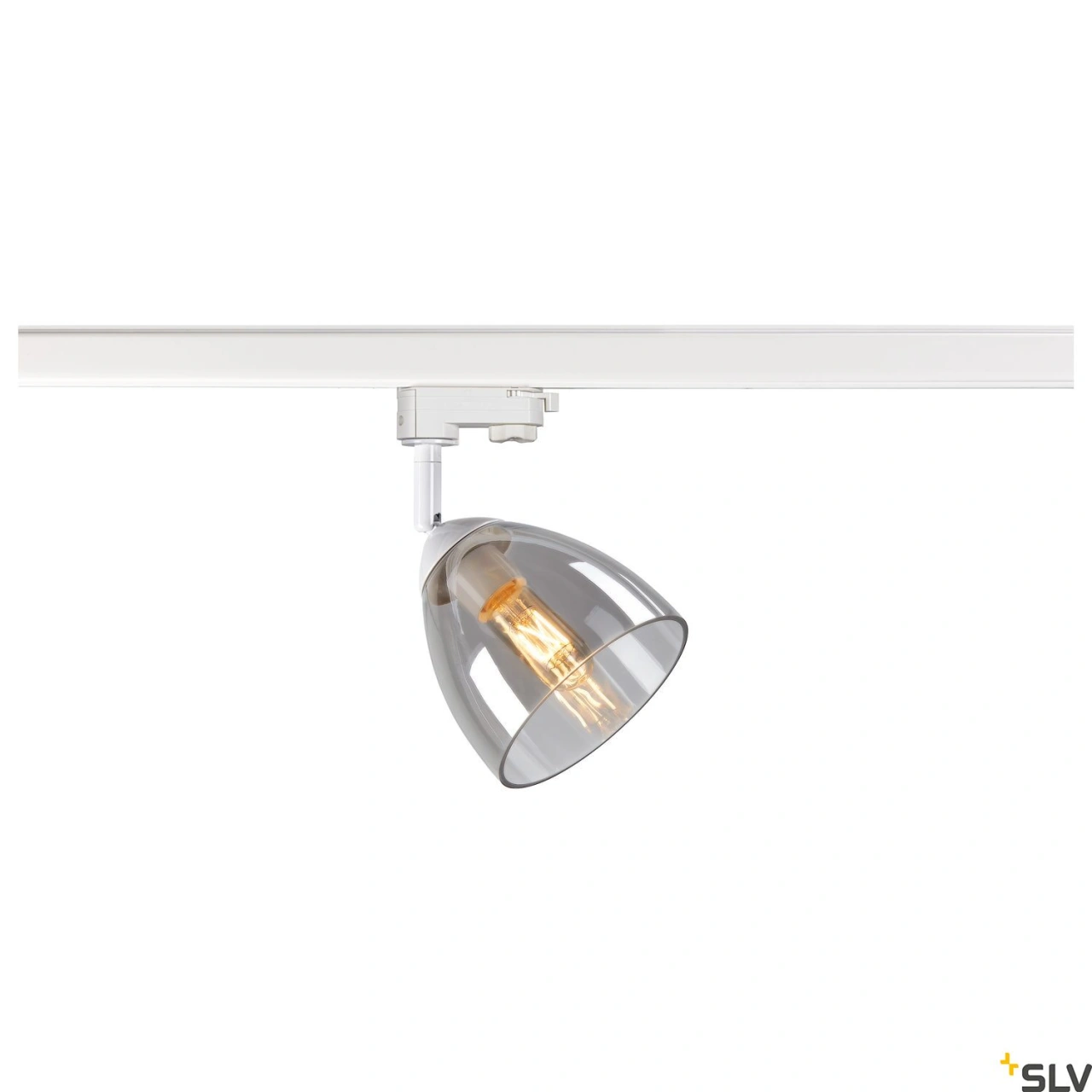 PARA CONE GL GU10, 3 Phasen Spot alb / transparent