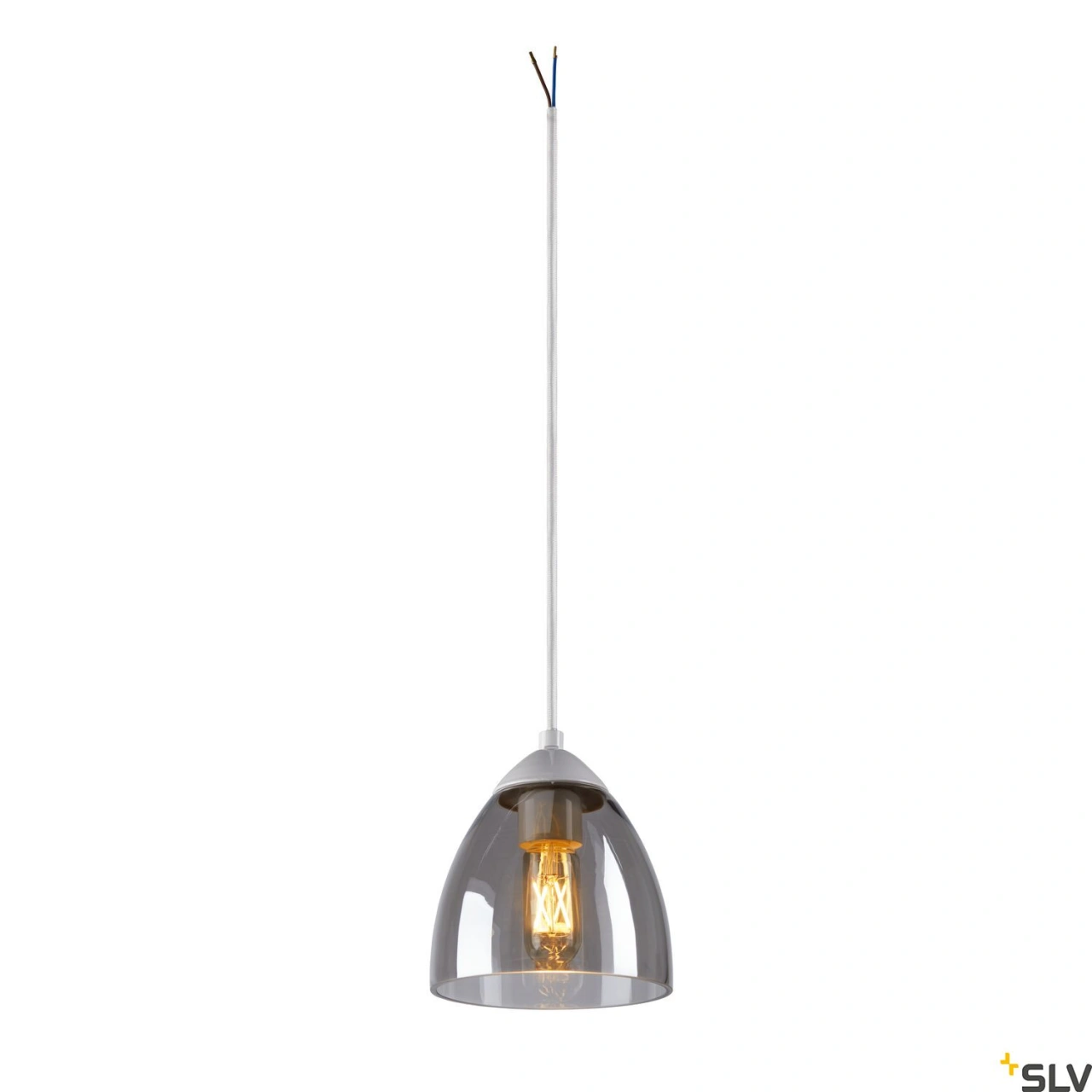 PARA CONE GL GU10, suspendat alb / transparent