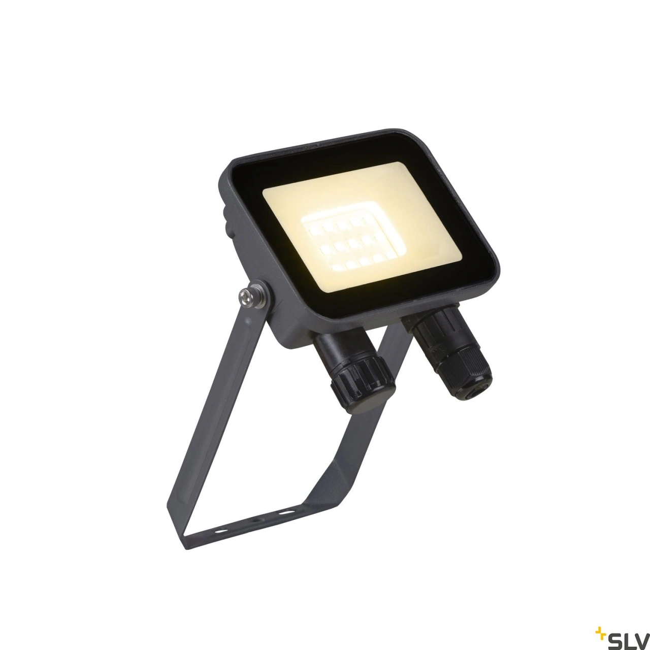 FLOODI S Wand- 9,3W 1040lm 100° ≥80 230V 3K IP65 antracit