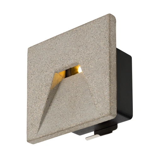 CONCRETO EL, Corp iluminat incastrat gri, 3.2W, 45lm, 3000K