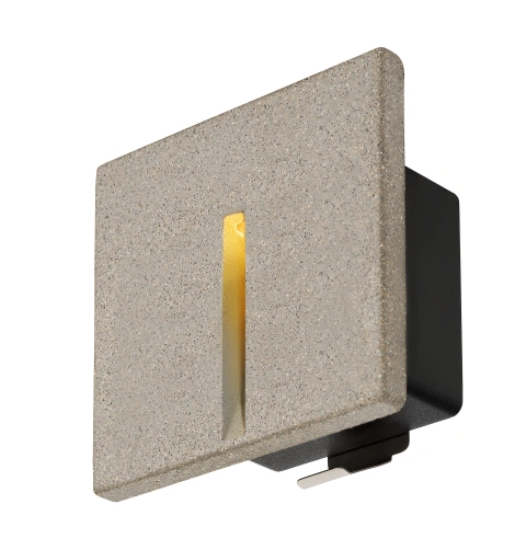 CONCRETO EL, Corp ilumiant ingropat gri, 3.2W, 15lm, 3000K