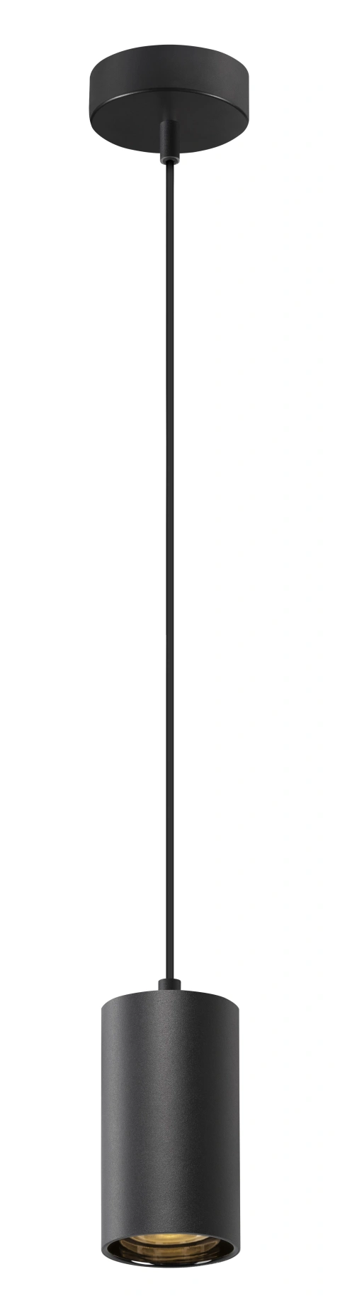 ASTO TUBE,PL, GU10, suspendat lungime 250 cm, max. 10W negru
