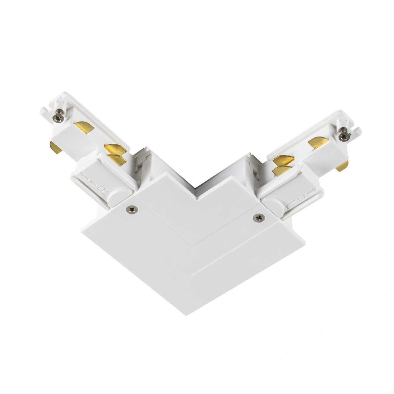 L-connector  S-TRACK 3-phase-încastrata șină ,IP20,alb