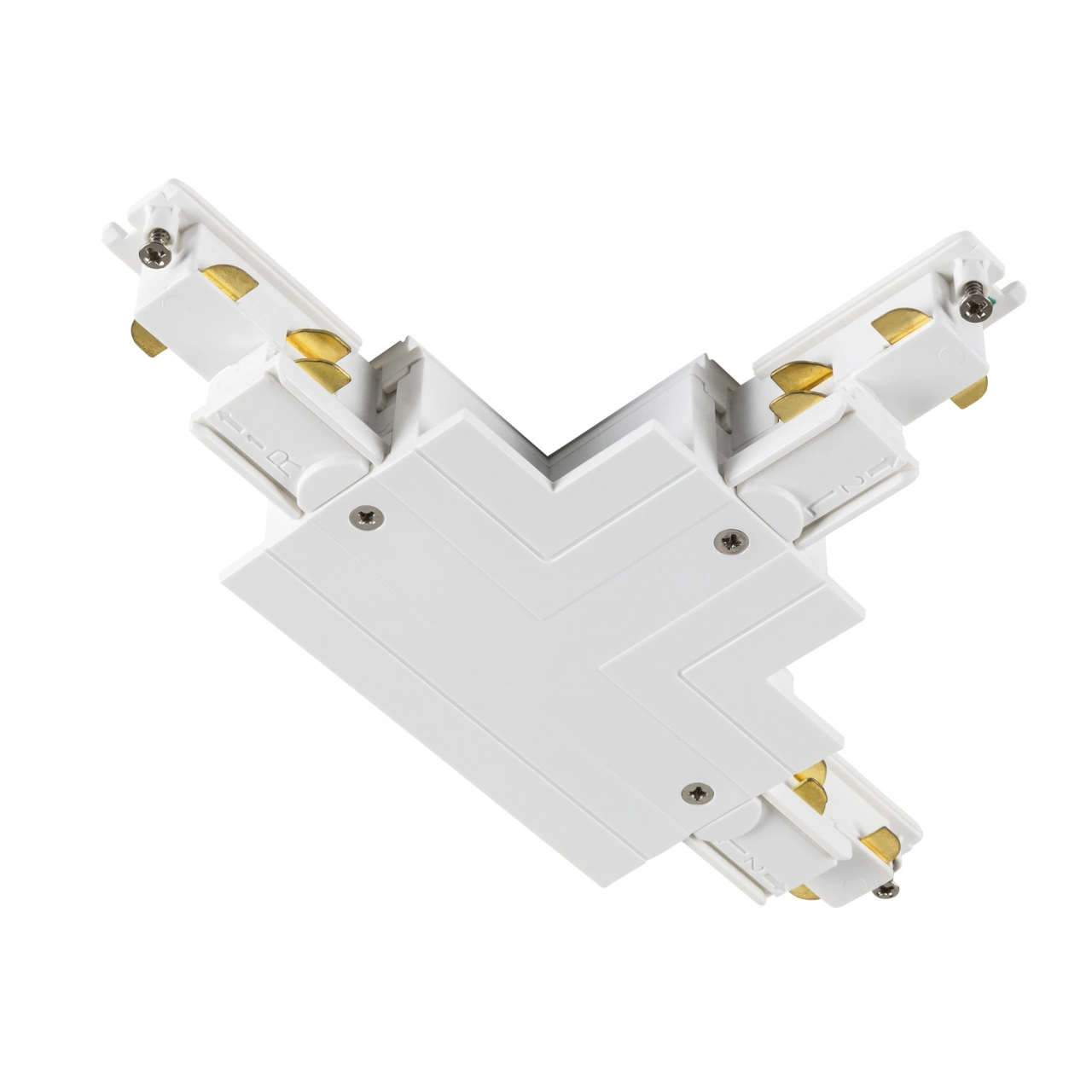 T-connector  S-TRACK 3-phase-încastrata șină ,IP20,alb