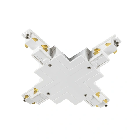 X-connector  S-TRACK 3-phase-încastrata șină ,IP20,alb