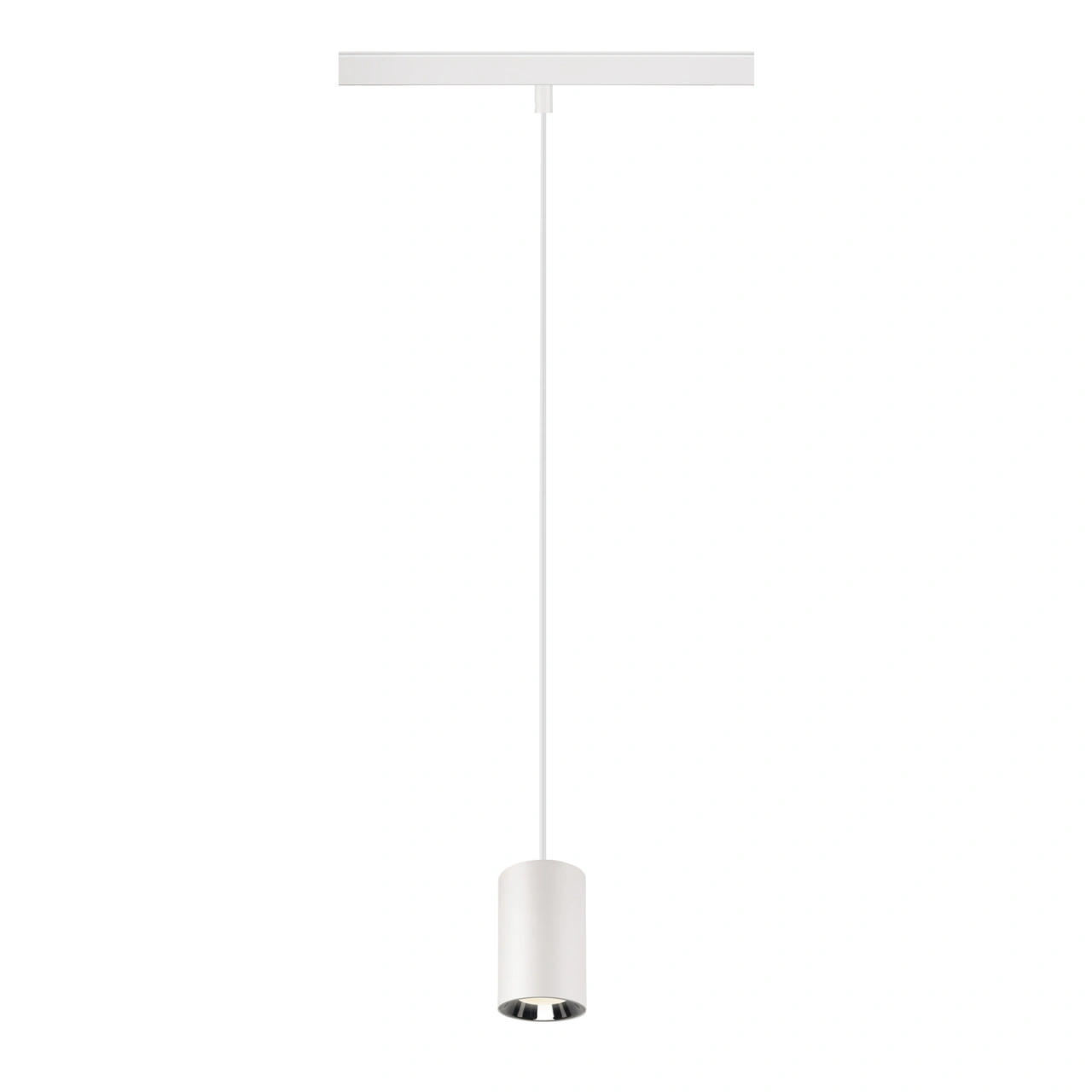NUMINOS XS 48V  4000K 20° DALI  matt white / glossy chrom