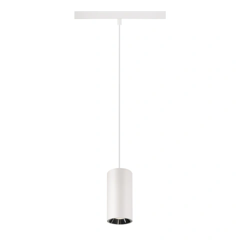 NUMINOS S 48V 4000K 20° DALI  matt white / glossy chrom