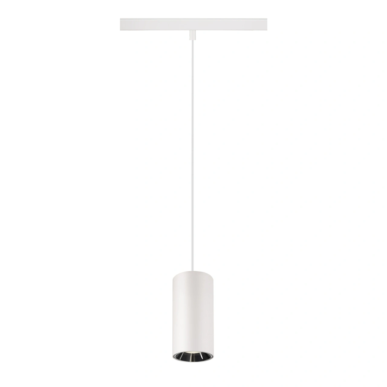 NUMINOS S 48V 4000K 40° DALI  matt white / glossy chrom