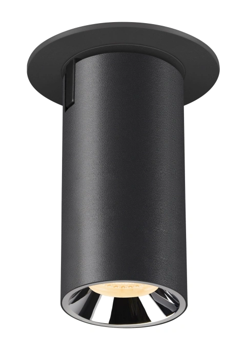 NUMINOS PROJECTOR S 3K 40° cilindric negru/crom_2