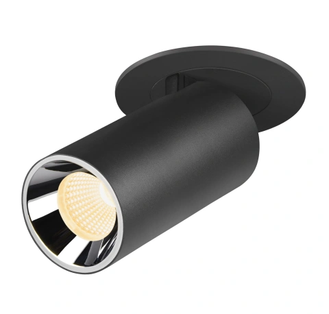 NUMINOS PROJECTOR S 3K 55° cilindric negru/crom