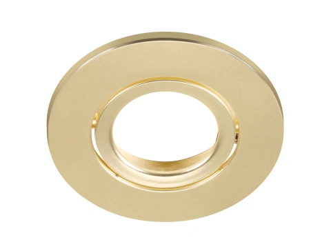 Capac pentru downlight universal IP65, rotund gold mat