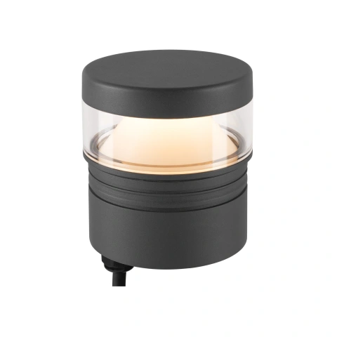 M-POL S Polehead 360°, antracit, 10W, 750lm, 2700K, CRI80