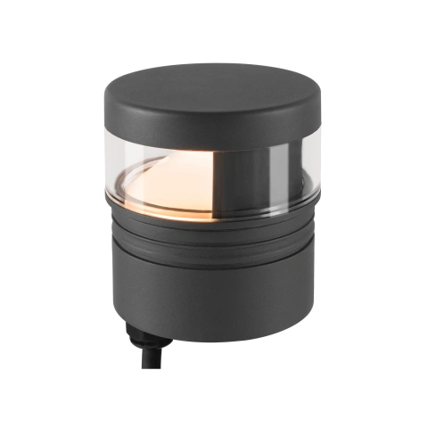 M-POL S Polehead 180° antracit 10W 700lm 2700K CRI80, DALI
