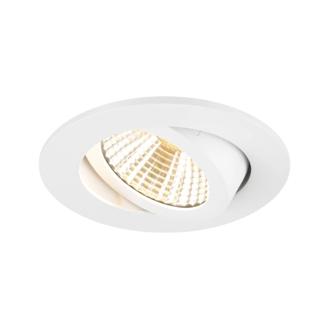 NEW TRIA 68, 3000K, 38°, IP20, rotund, alb