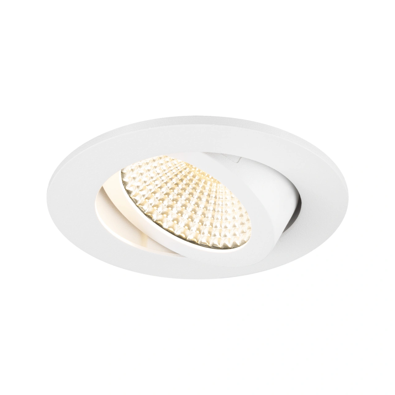 NEW TRIA 68, 3000K, 60°, IP20, rotund, alb