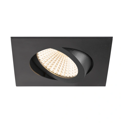 NEW TRIA 68, 2700K, 60°, IP20, pătrat, negru