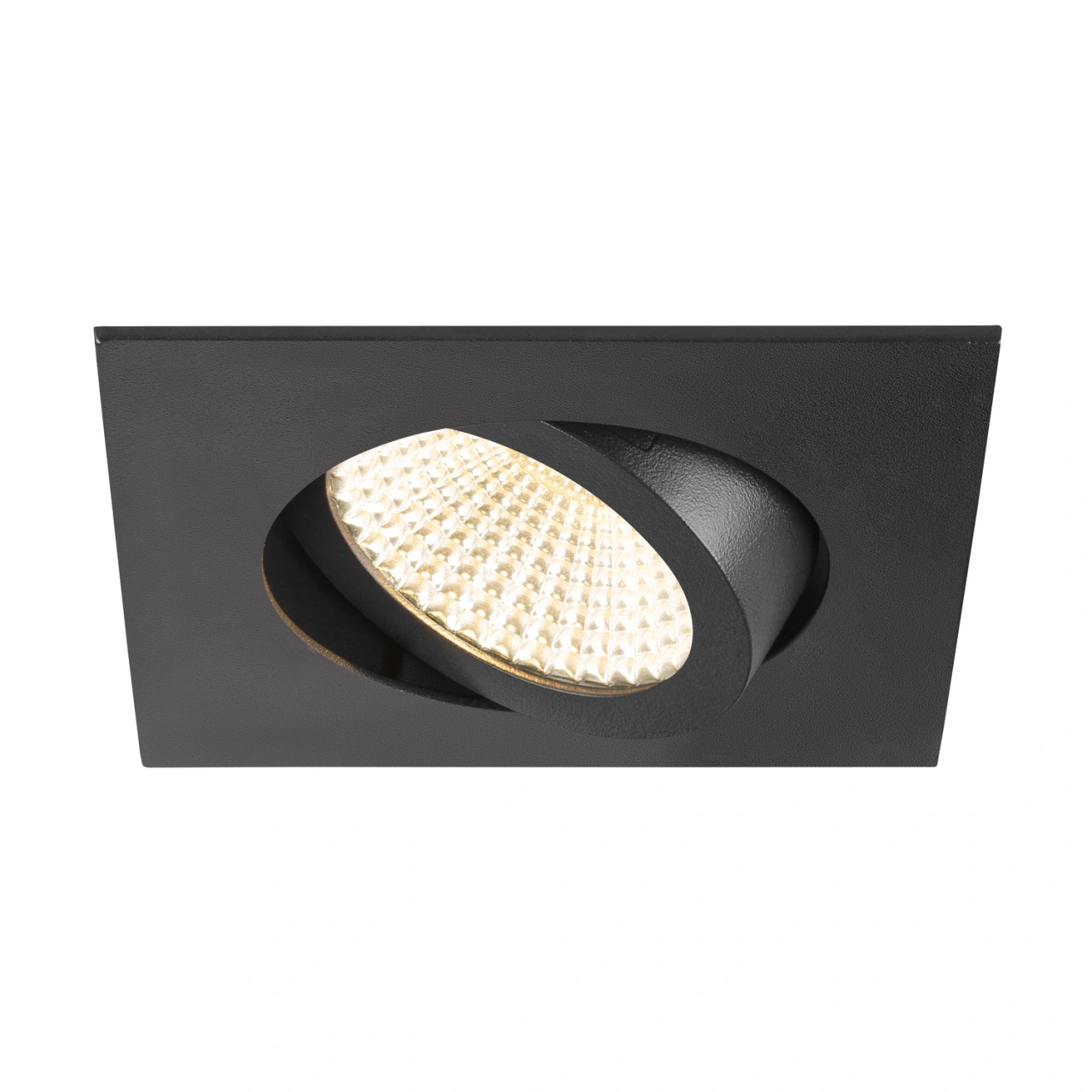 NEW TRIA 68, 3000K, 60°, IP20, pătrat, negru