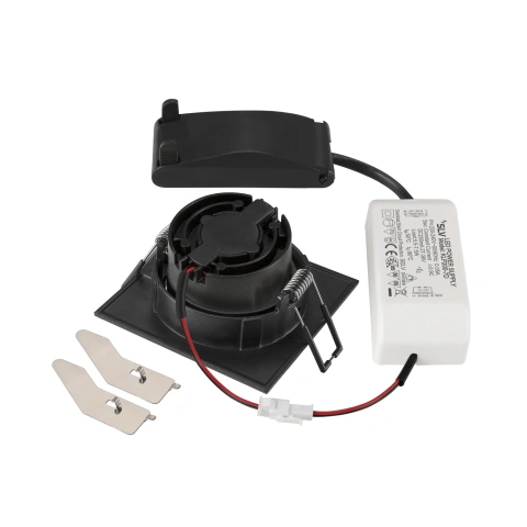 NEW TRIA 68, 3000K, 60°, IP20, pătrat, negru_1