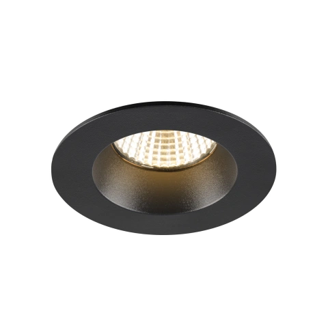 NEW TRIA 68, 3000K, 38°, IP20 / IP65, rotund, negru