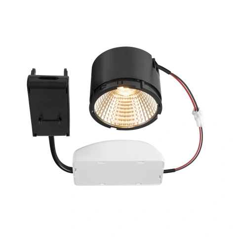 NEW TRIA, modul LED, rotund, 2700K, 38°, FAZĂ, negru