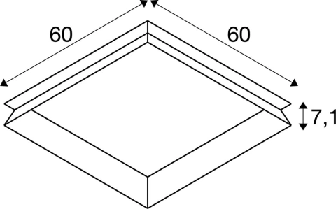PANEL 600, cadru de montaj încastrat_1