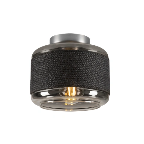 PANTILO ROPE 19, cilindrică, 1x max. 15W E27, argintiu