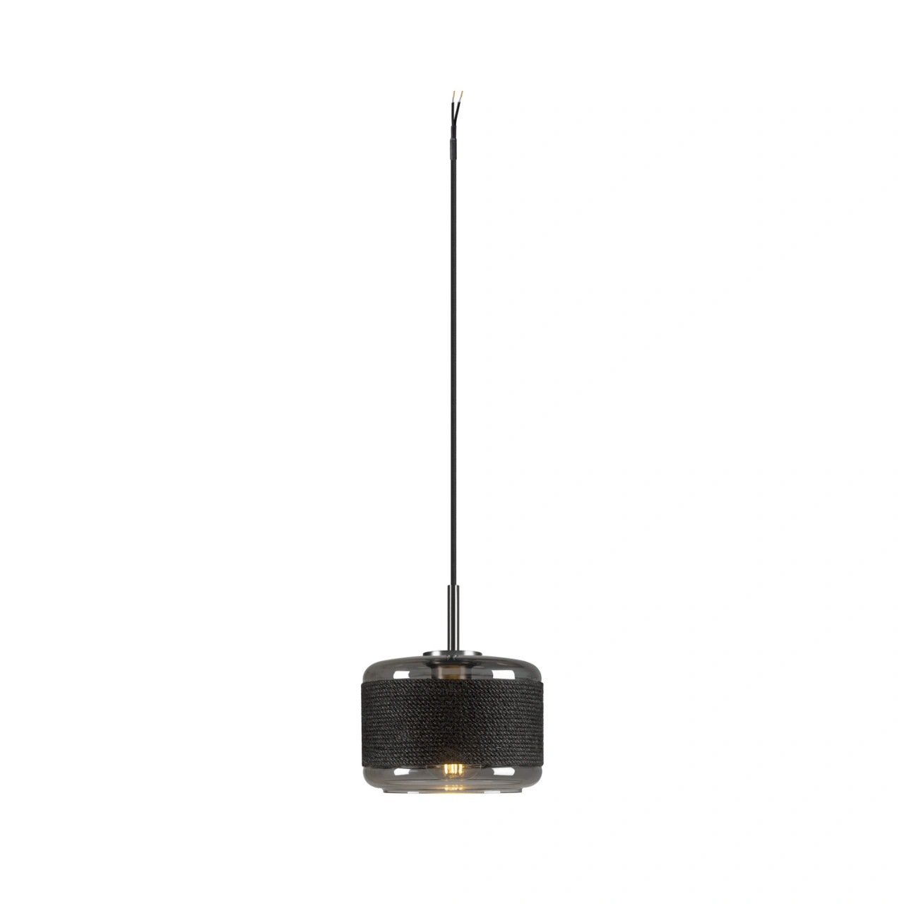 PANTILO ROPE 19, pandantiv, 250cm, E27, 15W, argintiu