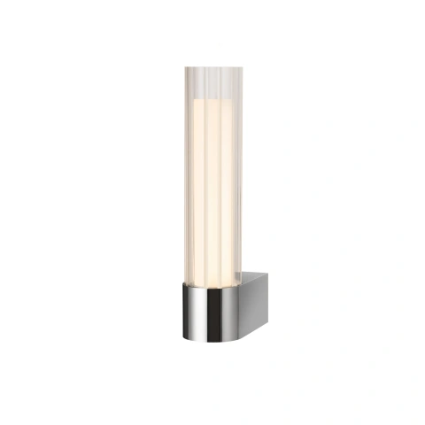 LYGANT lampă de perete, montată aparent, 3000K, 8W, crom
