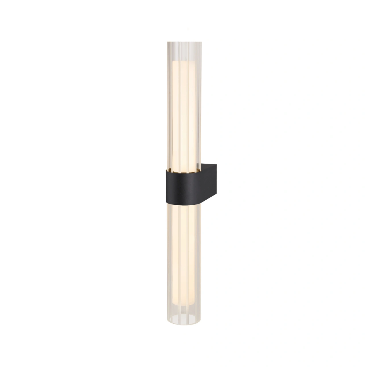 LYGANT Aplic dublu, montat pe suprafata, 3000K, 11W, negru