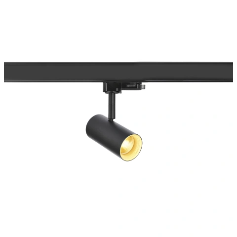 NOBLO SPOT, 3PH, rotund, 3000K, 6,2 W, TRIAC C, 32°, negru