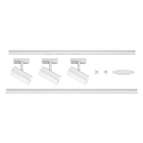 NOBLO SPOT, set 1PH, rotund, 2700K, 19W, TRIAC C, 32°, alb