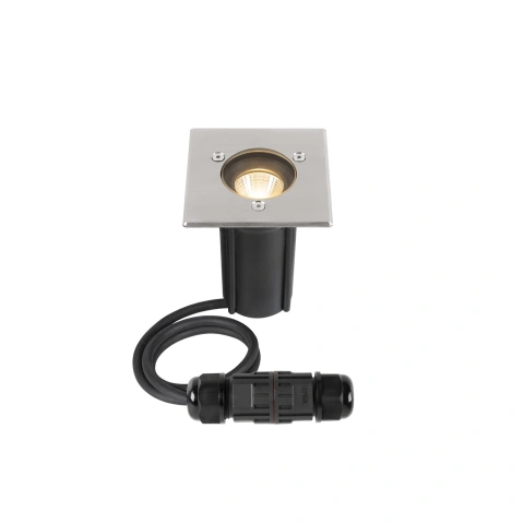 DASAR S, pătrat, 4W, 3000K, 24°, IP67, cilindric