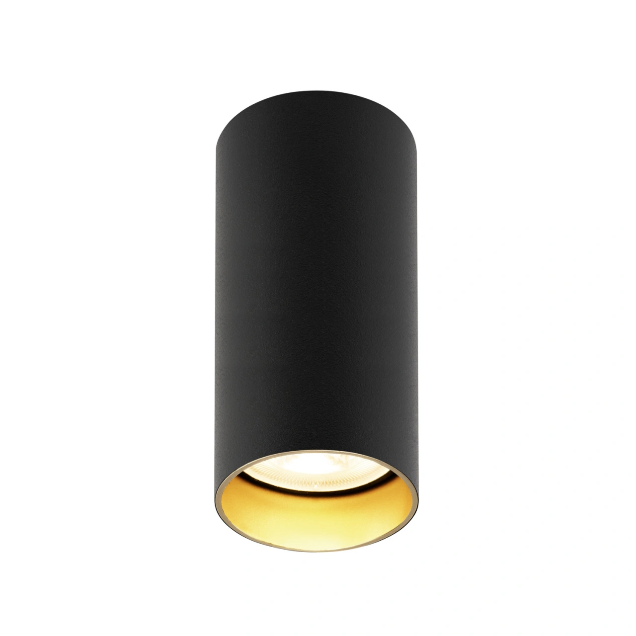 KAMI  max. 1x 10W GU10 matt black /gold