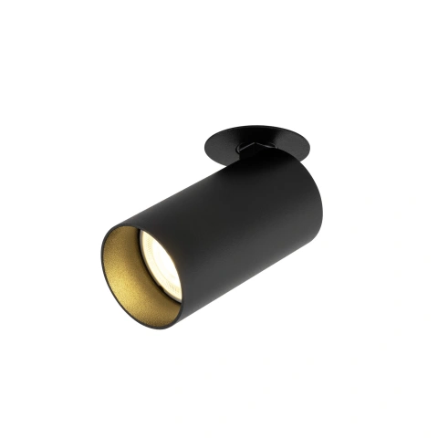 KAMI, corp de iluminat încastrat, 1x max. 10W, GU10, negru