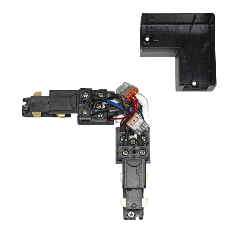 S-TRACK DALI L-Verbinder black, adjustable_1