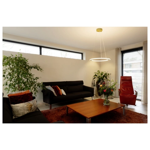 ONE FLAT PD single pendant lamp 2700/3000K PHASE messing_5