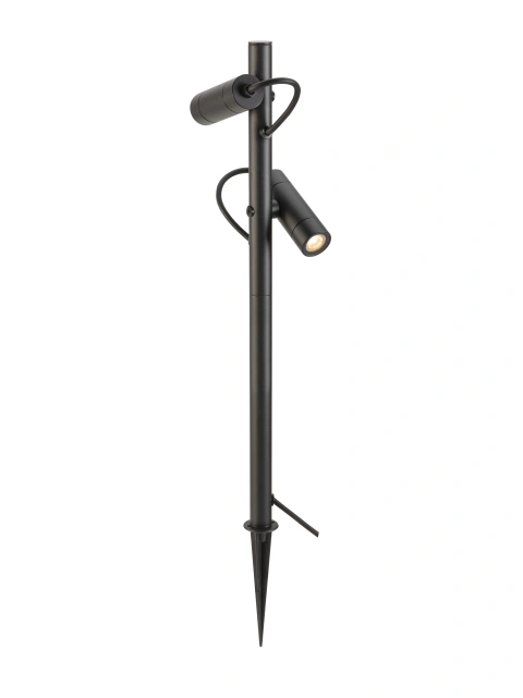 HELIA SLIM Pole double, black IP65 3000K_1