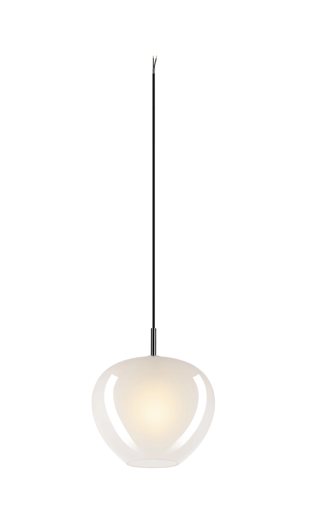 PANTILO CONVEX 29, Pendant lamp, 250cm, E27, max. 40W, white
