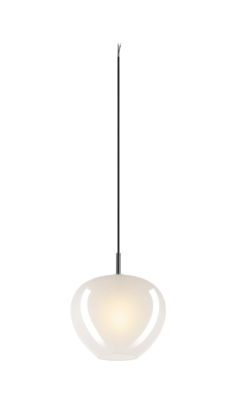PANTILO CONVEX 29, Pendant lamp, 250cm, E27, max. 40W, white