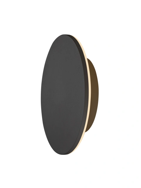 D-RING M, wall lamp, PHASE, 2700/3000K PHASE, IP65 black