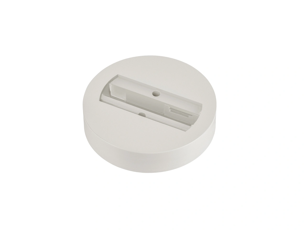 Ceiling rose for 1-Phase adapter, white
