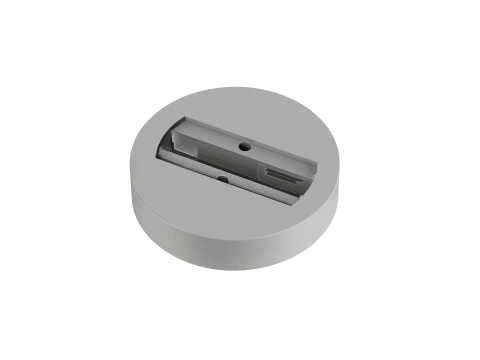 Ceiling rose for 1-Phase adapter, grey