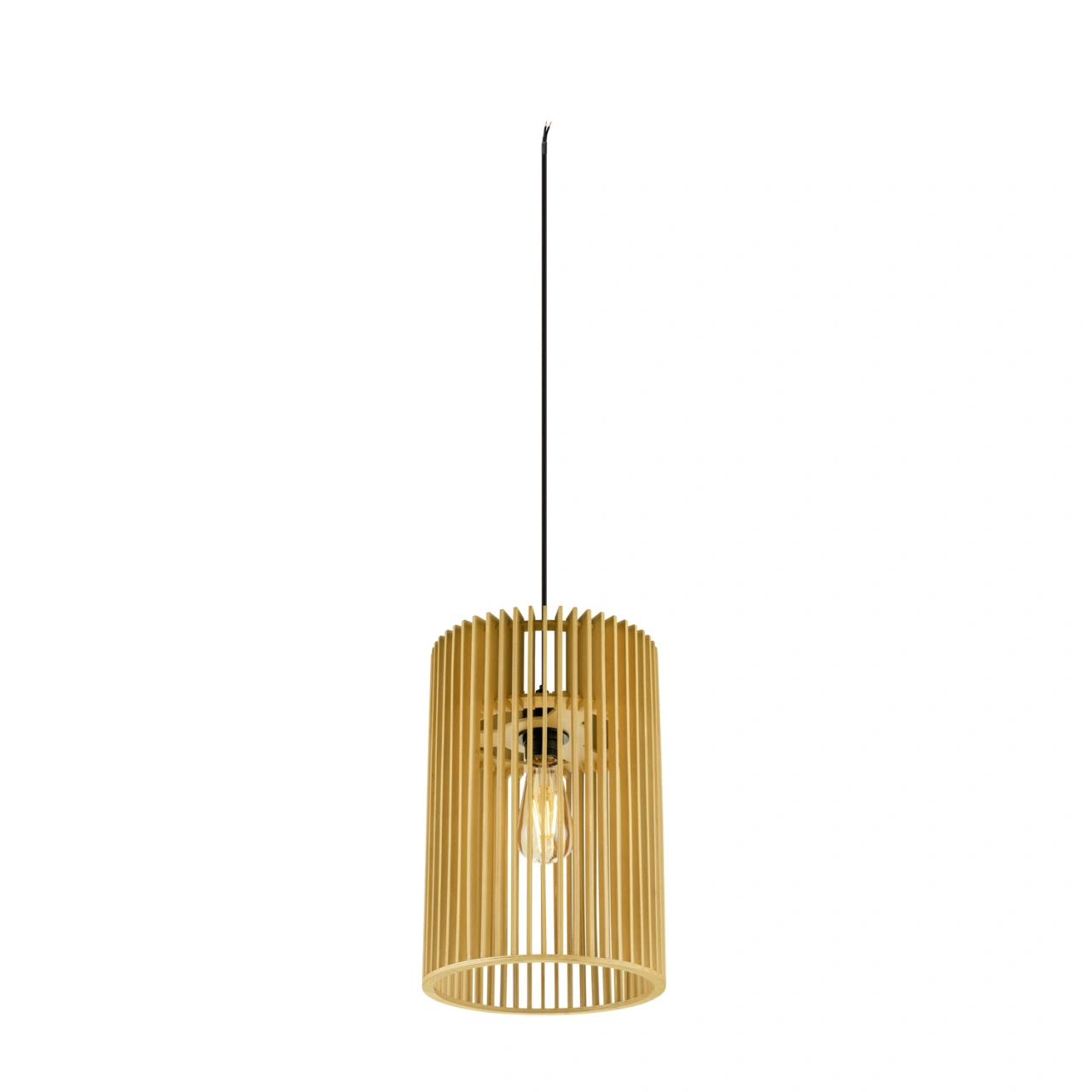 WUD pendant lamp E27 cylindrical  1 x max. 60W black