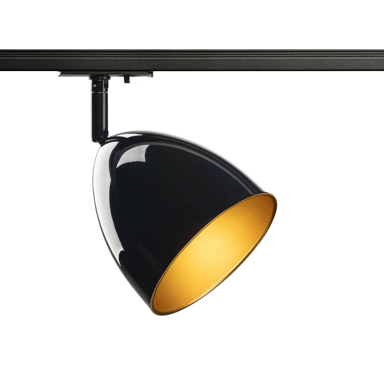 PARA CONE 14, 1 Phasen System Leuchte, GU10, black/gold