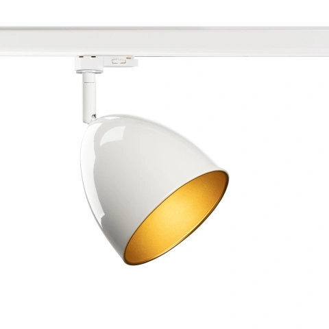 PARA CONE 14, 3 Phasen System Leuchte, GU10, white/gold