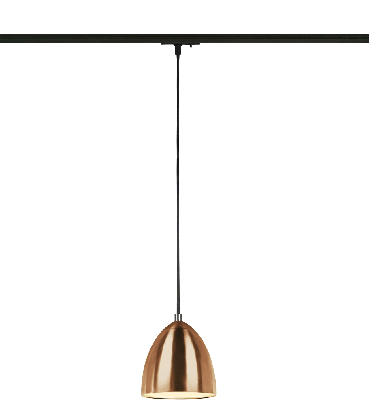 PARA CONE 14 Pendant lamp for 1 Phasen System GU10 kupfer
