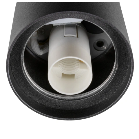 VARYT ceiling mounted light round 1x max. 6W E14 black
