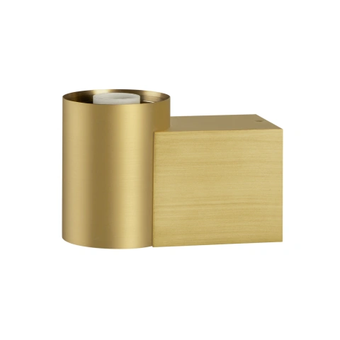 VARYT wall-mounted light round 1x max. 6W E14 messing